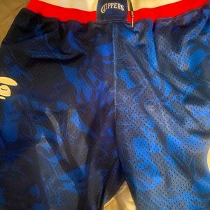 Just Don Clippers Bape shorts